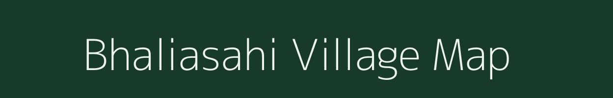 Bhaliasahi village map in Odisha
