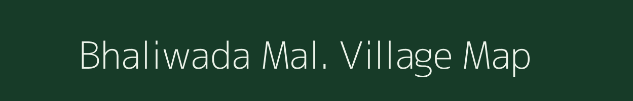 Bhaliwada Mal. village map in Madhya Pradesh