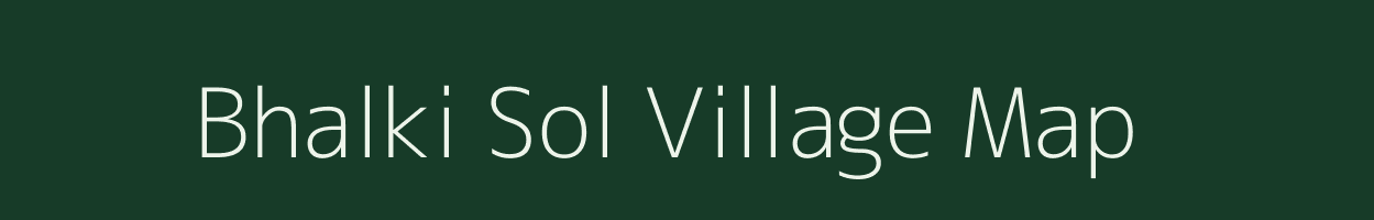 Bhalki Sol village map in West Bengal