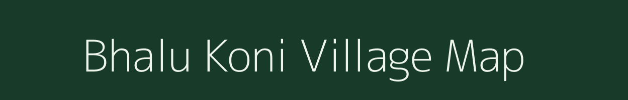 Bhalu Koni village map in Uttar Pradesh