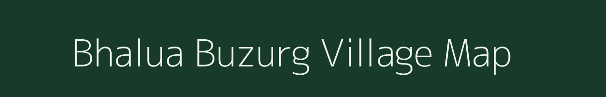 Bhalua Buzurg village map in Bihar