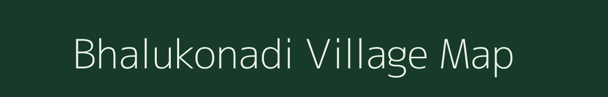Bhalukonadi village map in Odisha