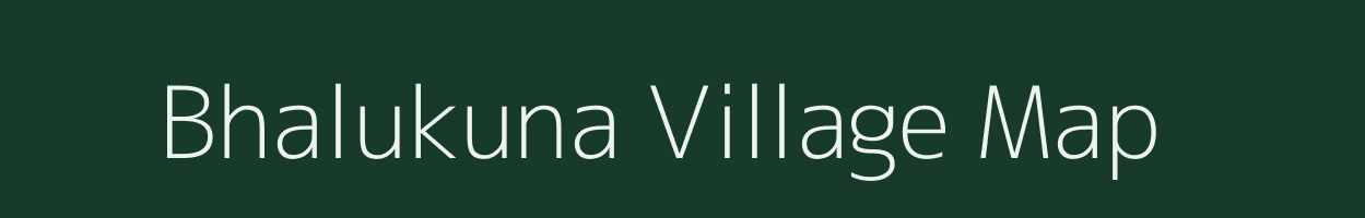 Bhalukuna village map in Odisha