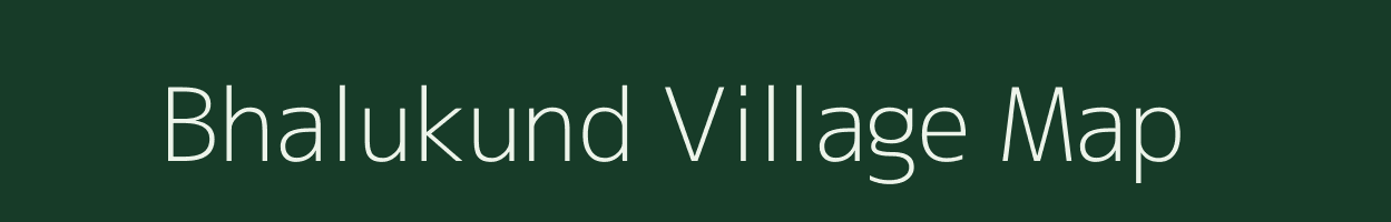 Bhalukund village map in Odisha