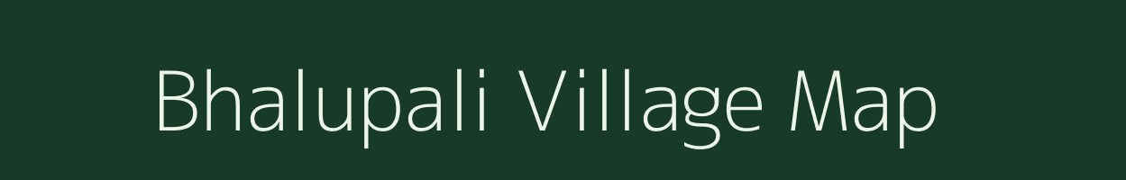 Bhalupali village map in Odisha