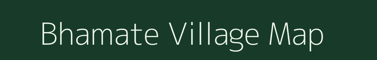 Bhamate village map in Maharashtra