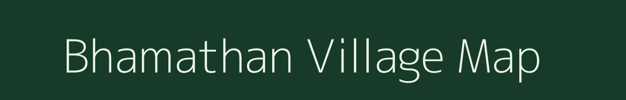 Bhamathan village map in Maharashtra