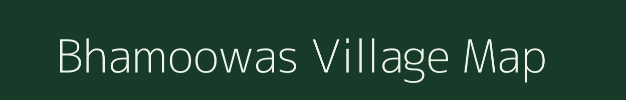 Bhamoowas village map in Rajasthan