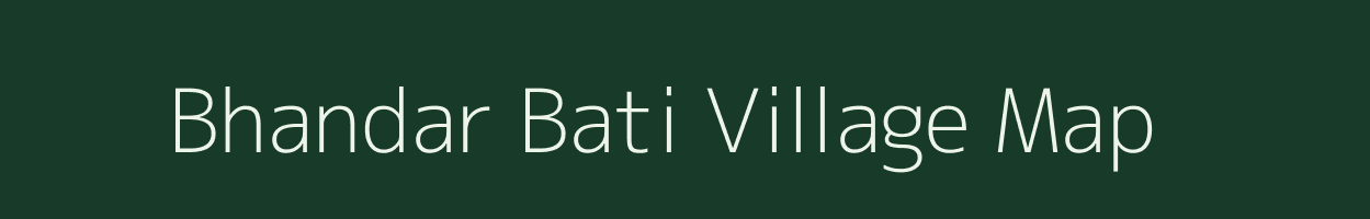 Bhandar Bati village map in West Bengal