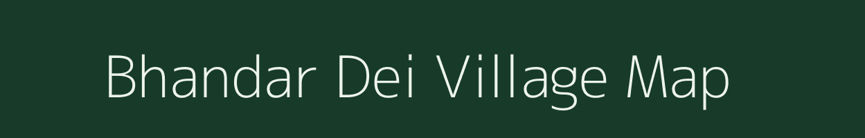 Bhandar Dei village map in Chhattisgarh