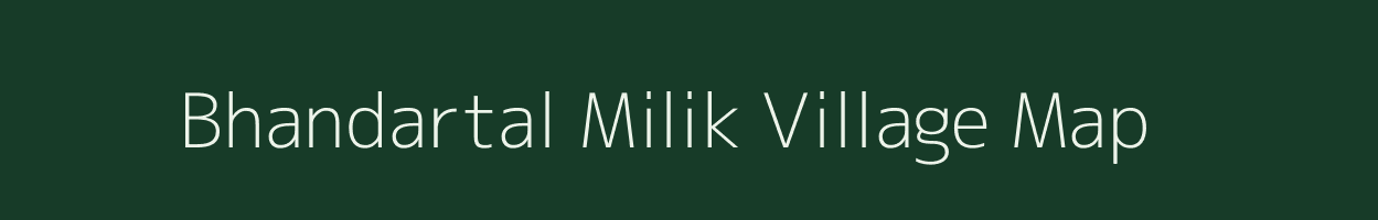 Bhandartal Milik village map in Bihar