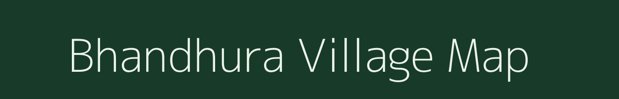 Bhandhura village map in West Bengal