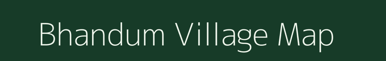 Bhandum village map in Maharashtra