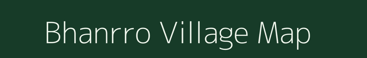 Bhanrro village map in Jharkhand