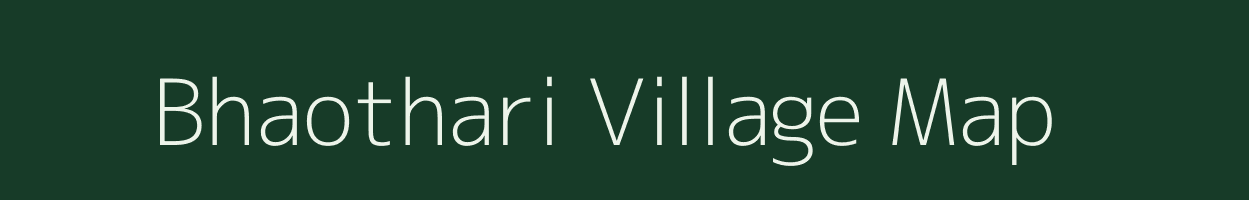 Bhaothari village map in Rajasthan