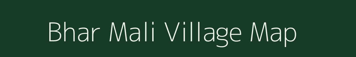 Bhar Mali village map in Jammu & Kashmir