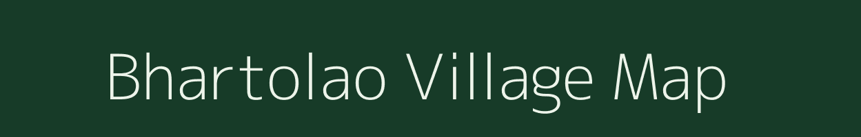 Bhartolao village map in Rajasthan