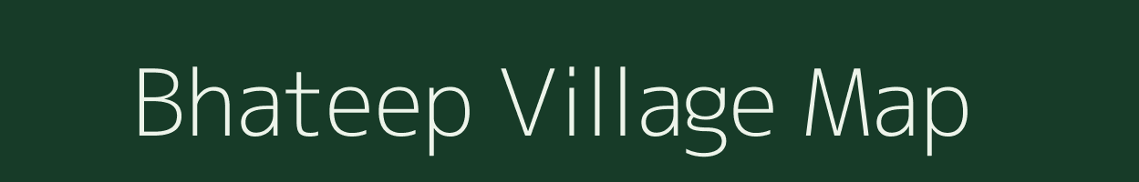 Bhateep village map in Rajasthan