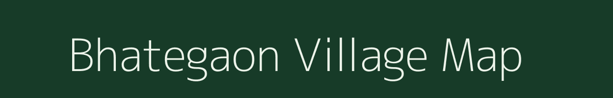 Bhategaon village map in Maharashtra