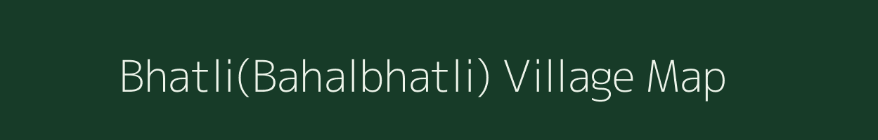 Bhatli(Bahalbhatli) village map in Odisha