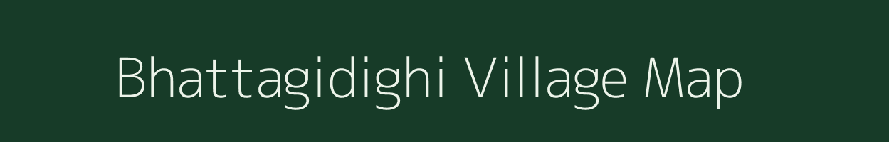 Bhattagidighi village map in West Bengal