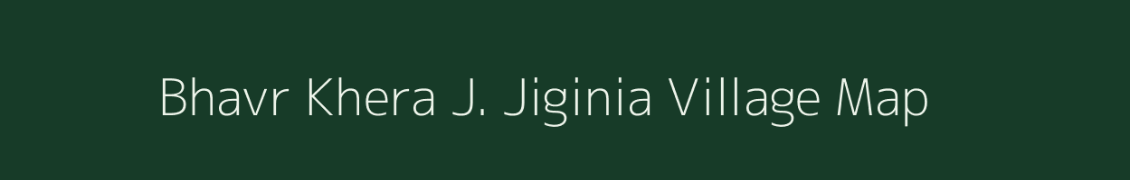 Bhavr Khera J. Jiginia village map in Uttar Pradesh