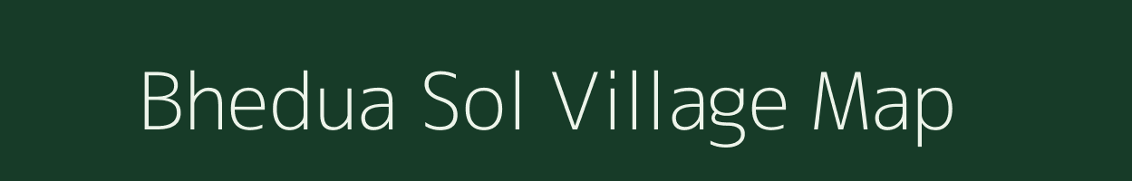 Bhedua Sol village map in West Bengal