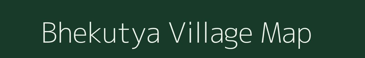 Bhekutya village map in West Bengal