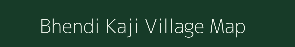 Bhendi Kaji village map in Maharashtra