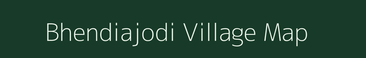 Bhendiajodi village map in Odisha