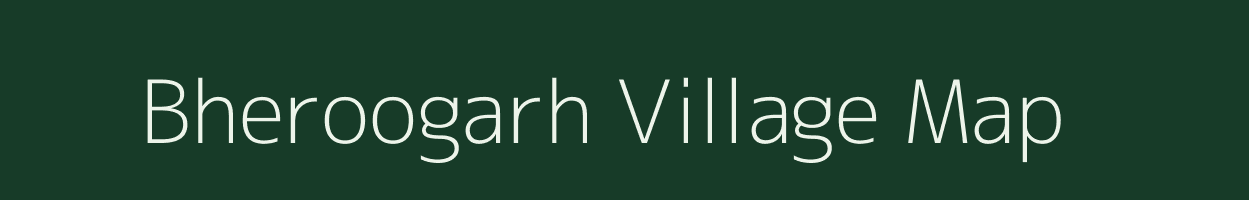 Bheroogarh village map in Rajasthan