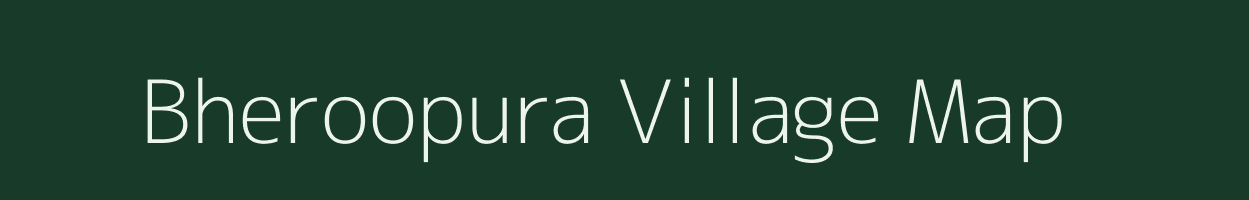 Bheroopura village map in Rajasthan