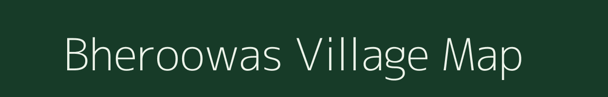 Bheroowas village map in Rajasthan