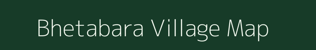 Bhetabara village map in Odisha