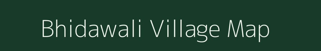 Bhidawali village map in Rajasthan