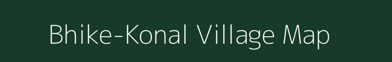 Bhike-Konal village map in Maharashtra