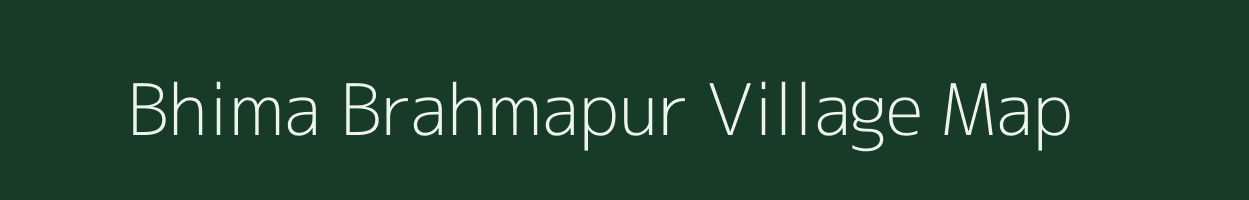 Bhima Brahmapur village map in Odisha