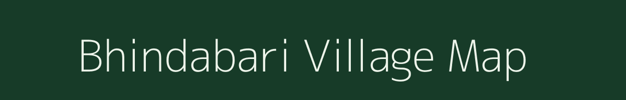 Bhindabari village map in West Bengal