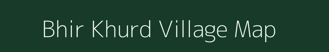 Bhir Khurd village map in Bihar