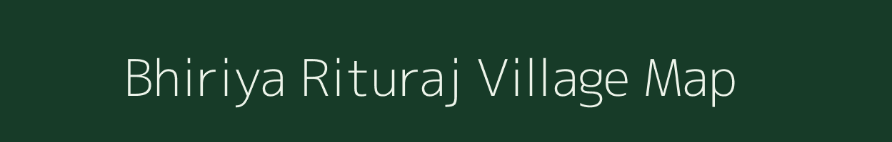 Bhiriya Rituraj village map in Uttar Pradesh