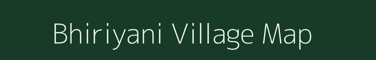 Bhiriyani village map in Rajasthan