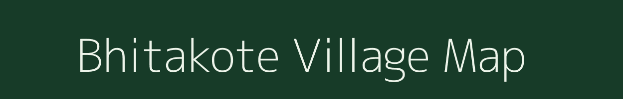 Bhitakote village map in Uttarakhand