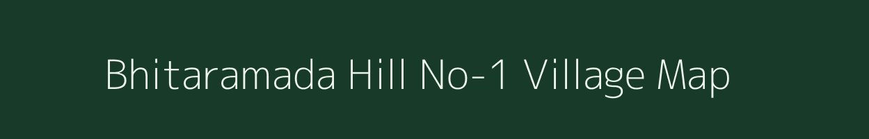 Bhitaramada Hill No-1 village map in Odisha