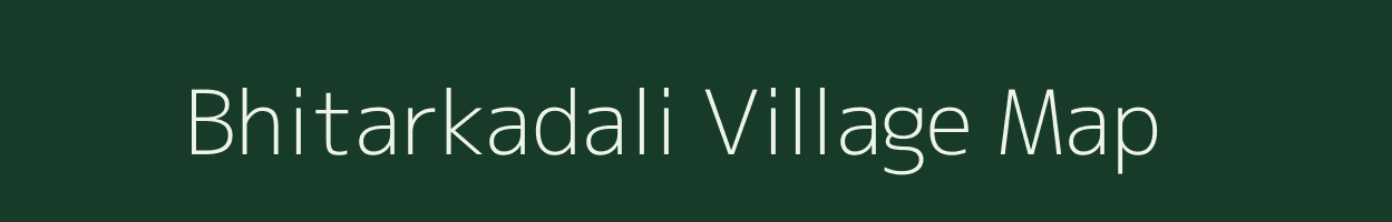 Bhitarkadali village map in Odisha