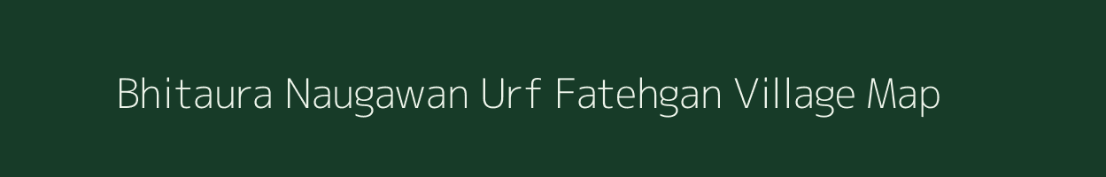 Bhitaura Naugawan Urf Fatehgan village map in Uttar Pradesh