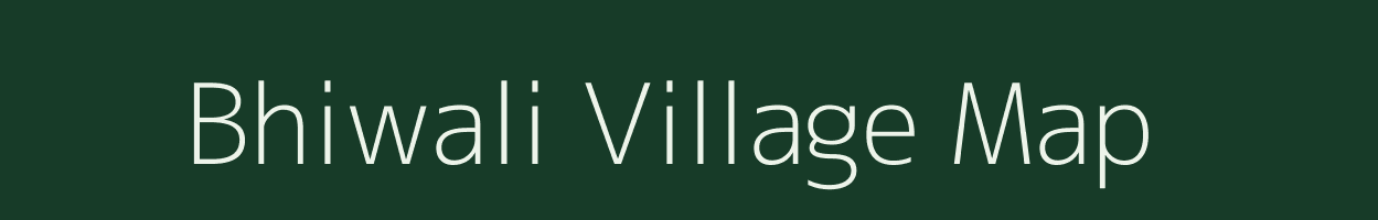 Bhiwali village map in Maharashtra