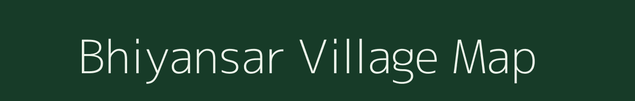 Bhiyansar village map in Rajasthan