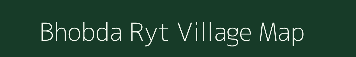 Bhobda Ryt village map in Madhya Pradesh