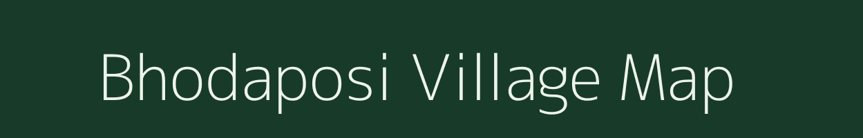 Bhodaposi village map in Odisha