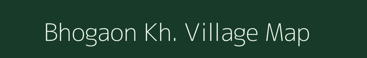 Bhogaon Kh. village map in Maharashtra